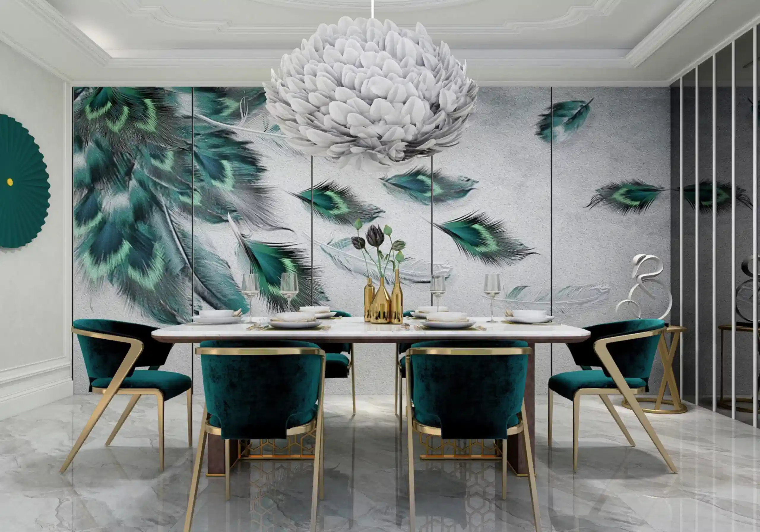 Feather Home Dining View scaled