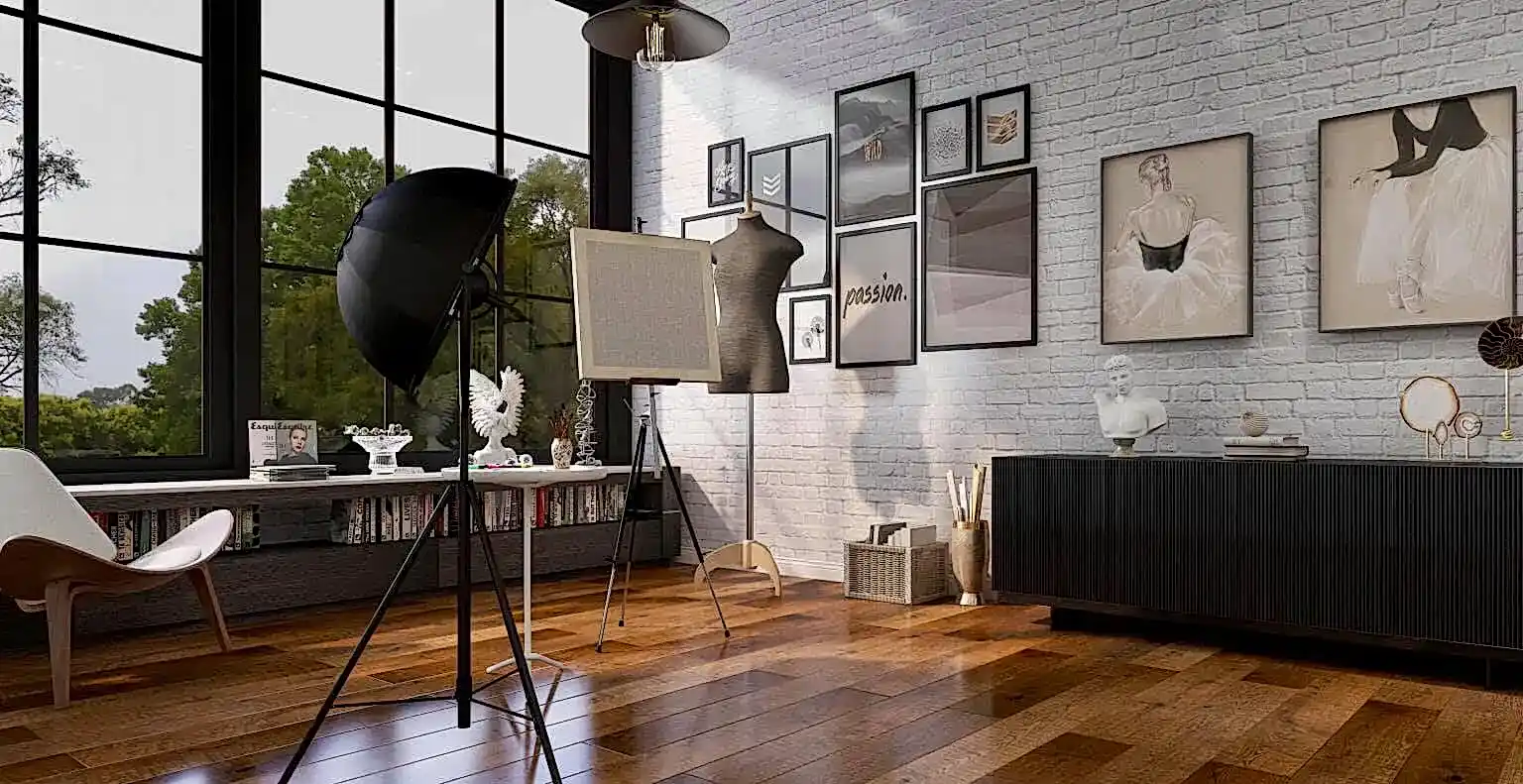 Home office studio