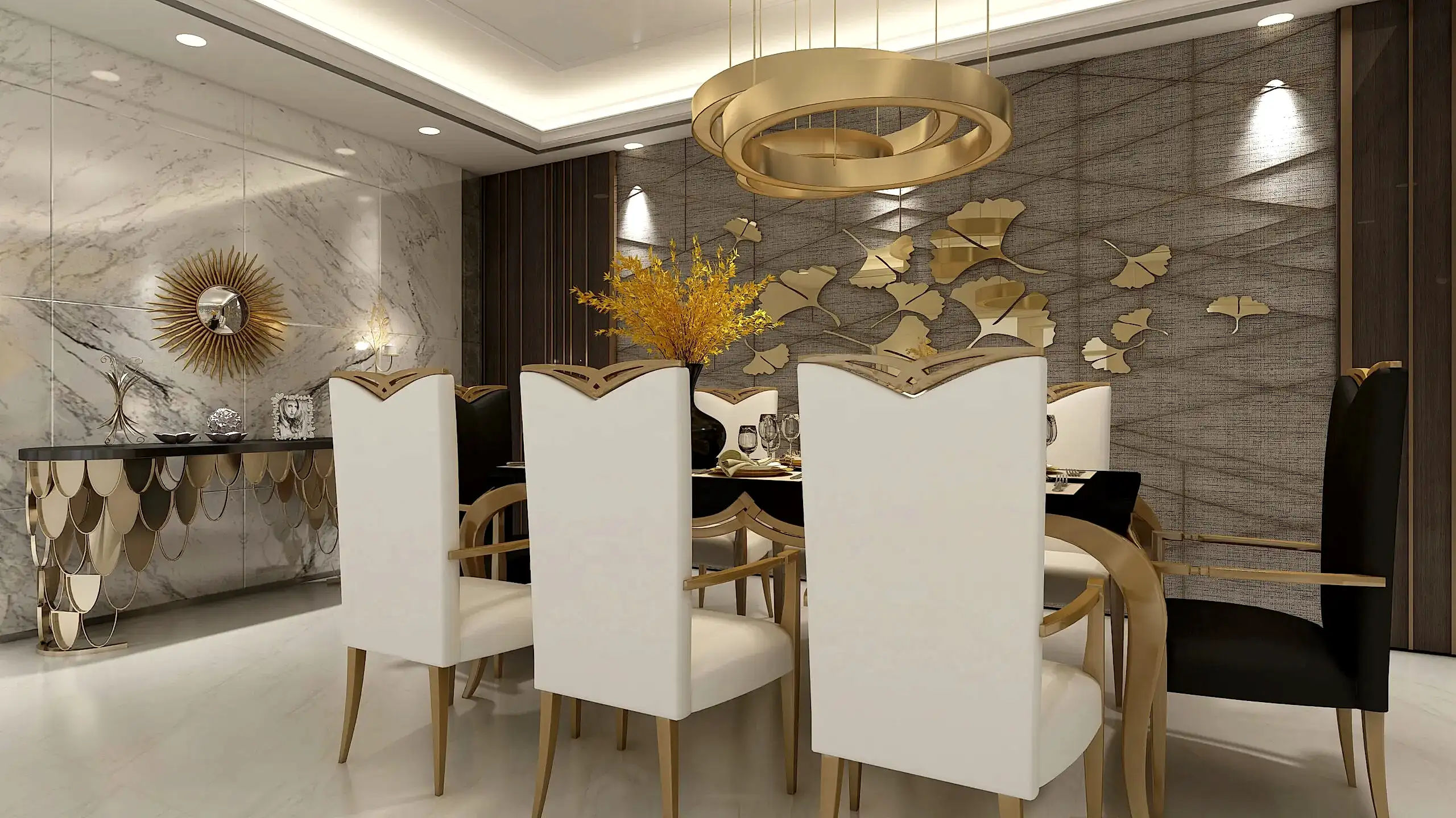 Luxury Dining Room  scaled