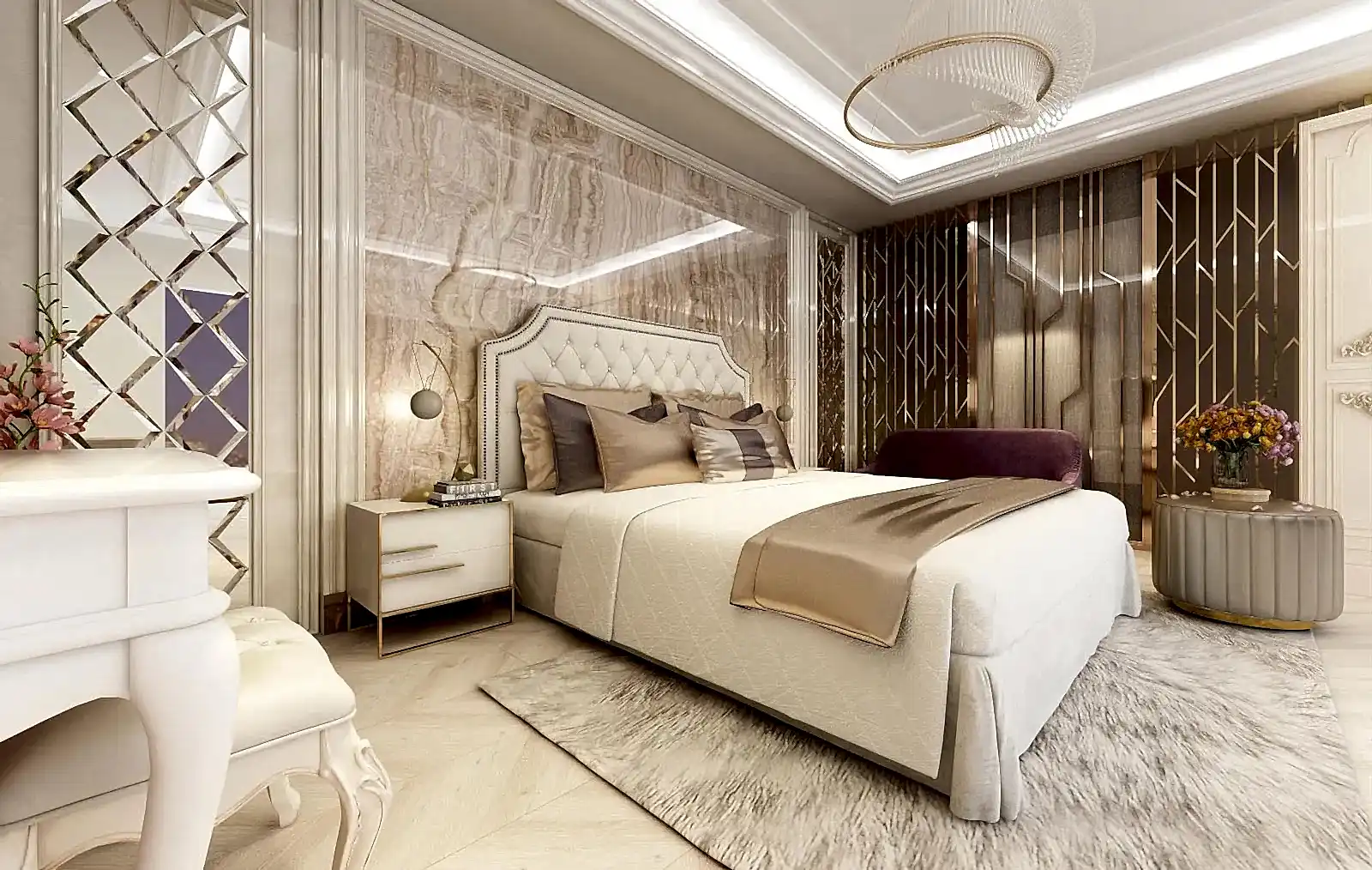 Modern classic bedroom