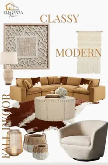 fall decor ideas for living room