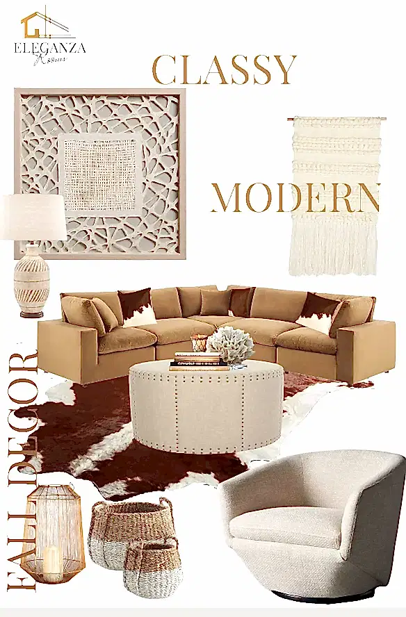 fall decor ideas for living room