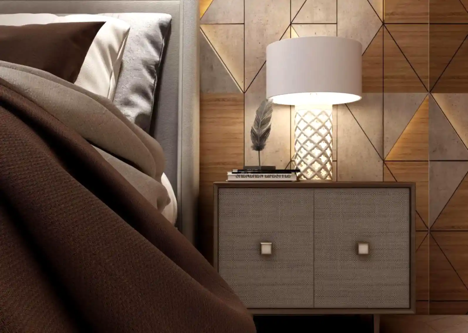 mid century modern bedroom furniture