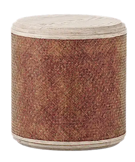 round farmhouse side table