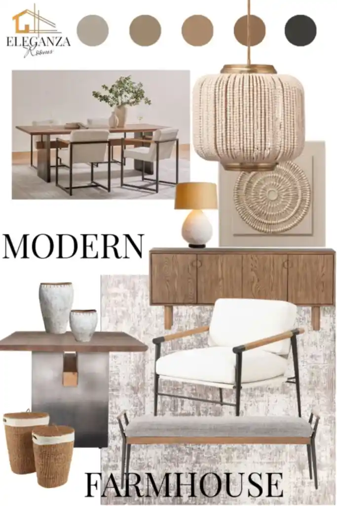 modern farmhouse dining room ideas