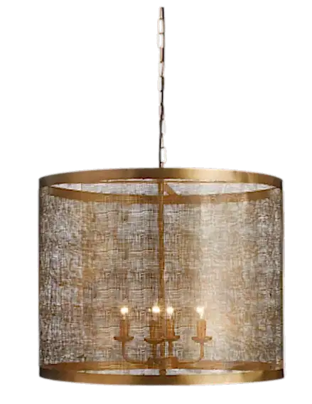 gold light pendant