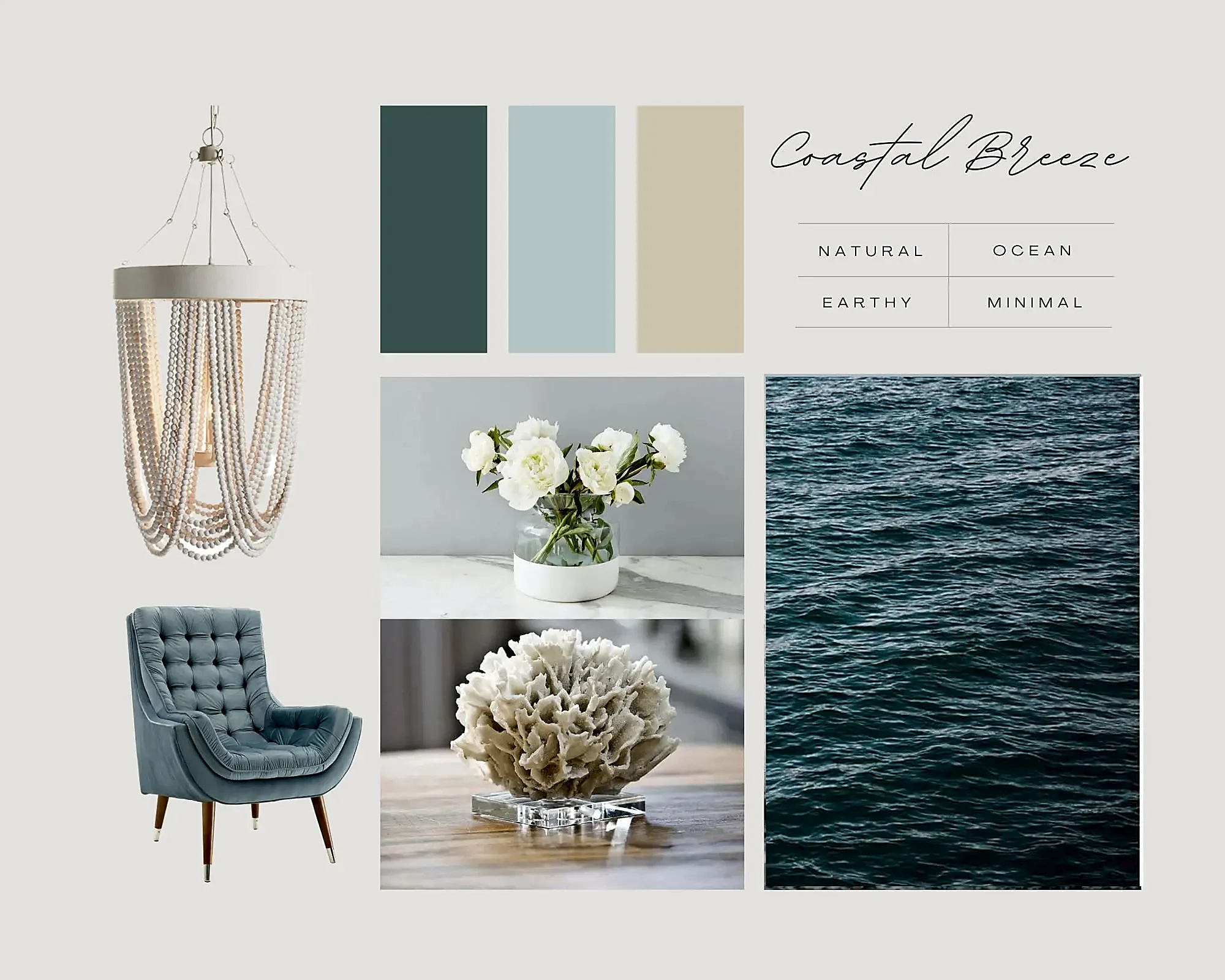 Coastal Living Room Furniture