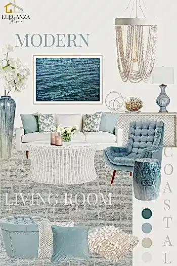 modern coastal living room