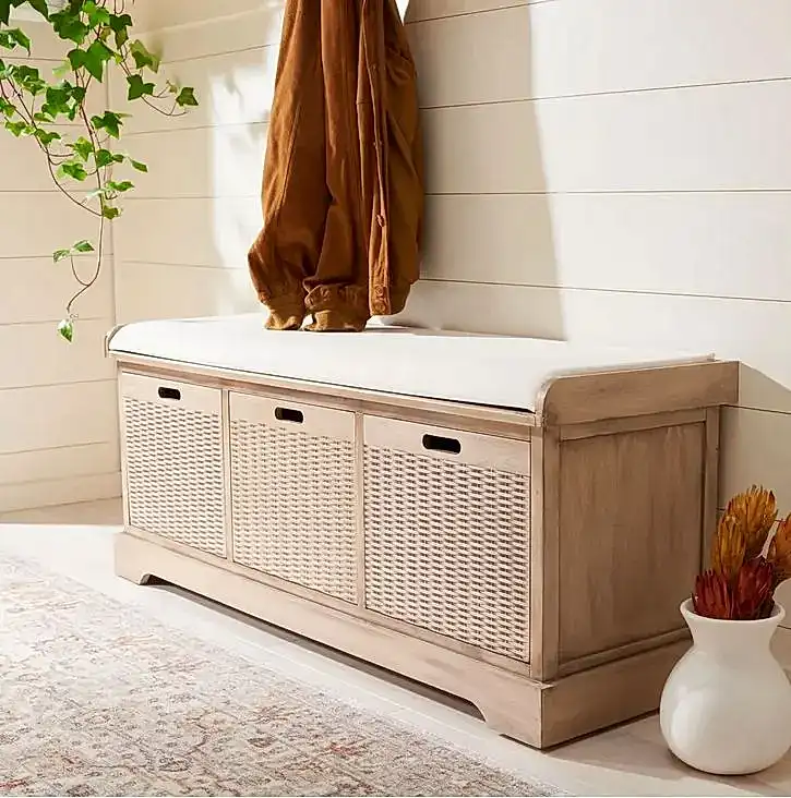 Farmhouse Storage Bench