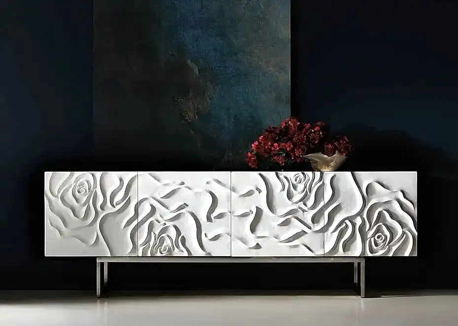 White Buffet Cabinet