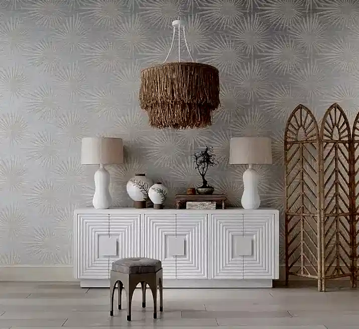 white credenza