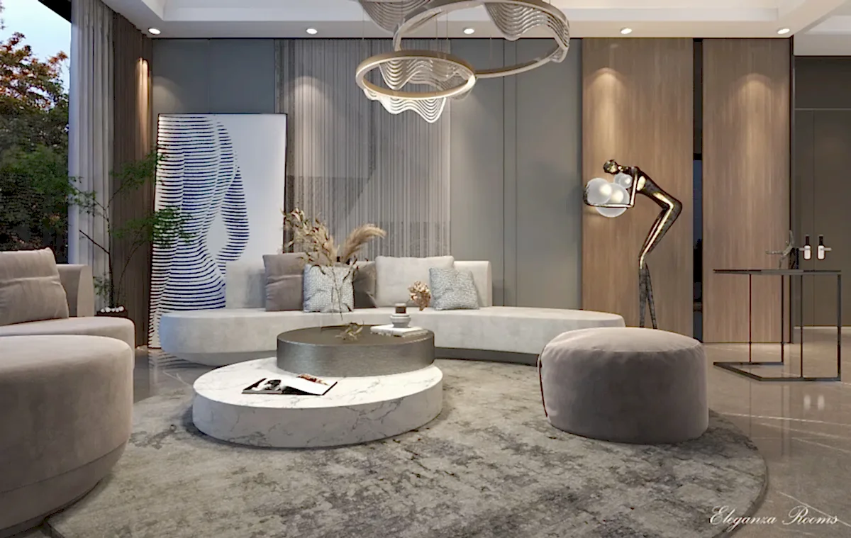 Modern Organic Living Room