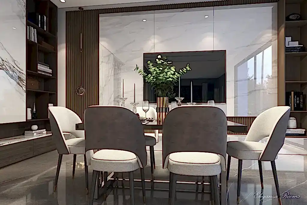 Organic Modern Dining Room