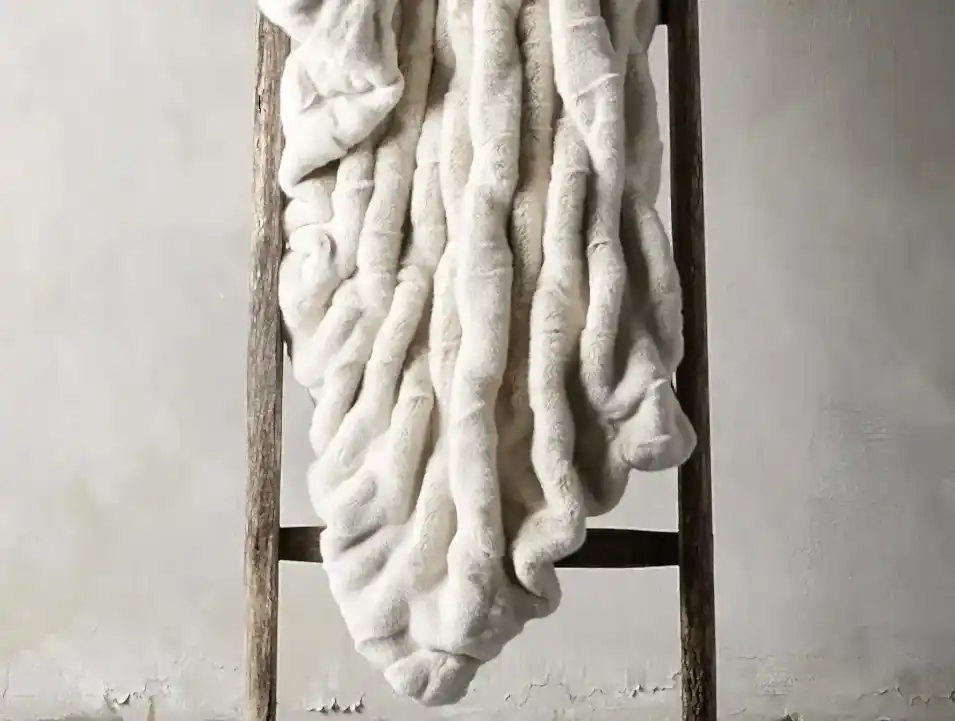 Faux Fur Weighted Blanket