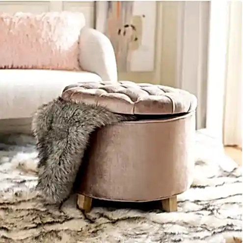 tufted ottoman