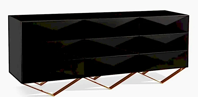 Sculptural and Geometrical Sideboard