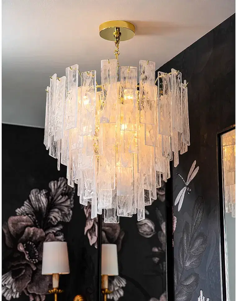 Large Glacier Chandelier