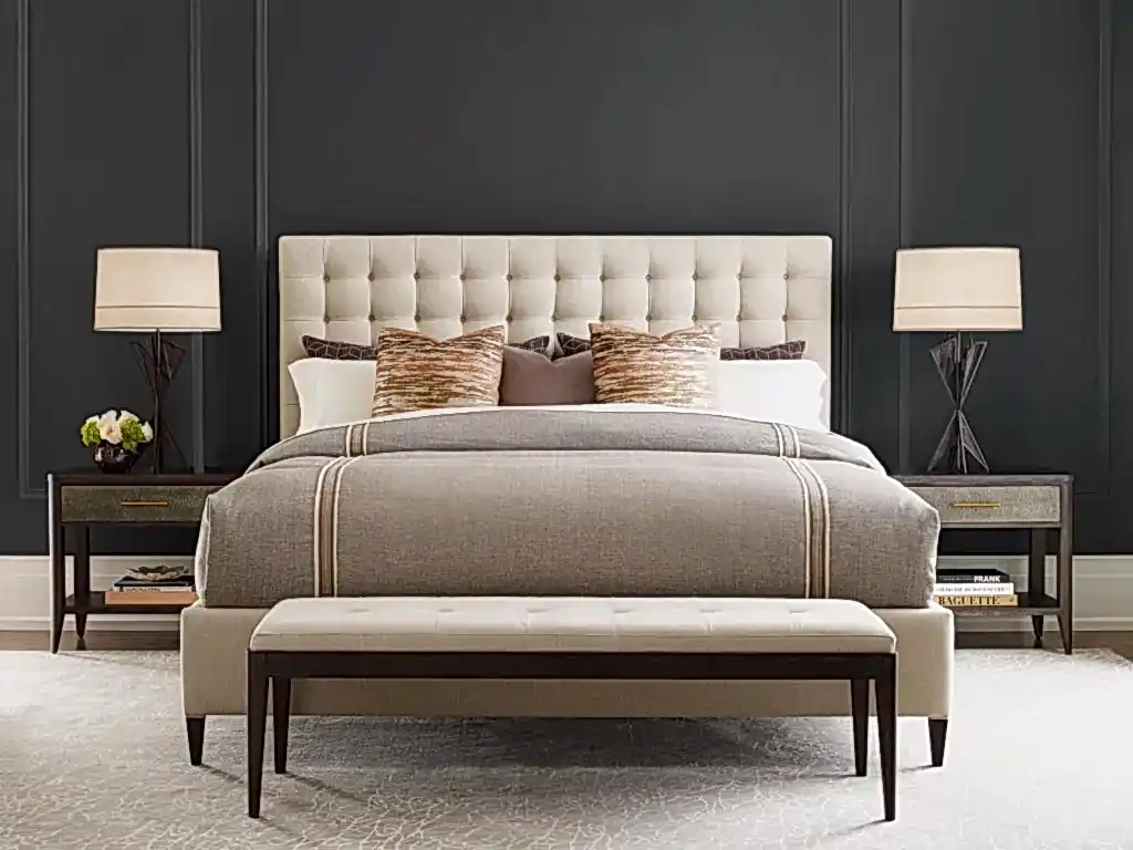 Tufted Queen Bed