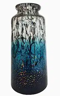 Blue Glass Vase