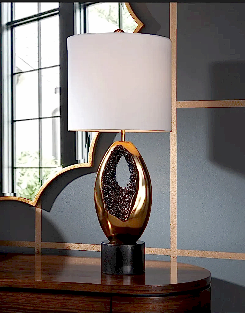 Geode Table Lamp