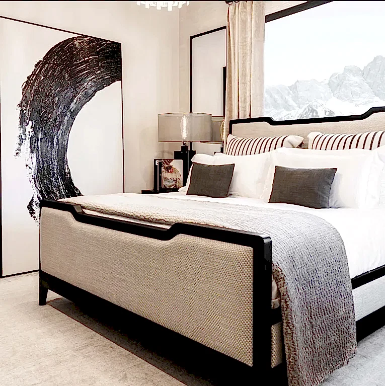 Modern Classic King Bed