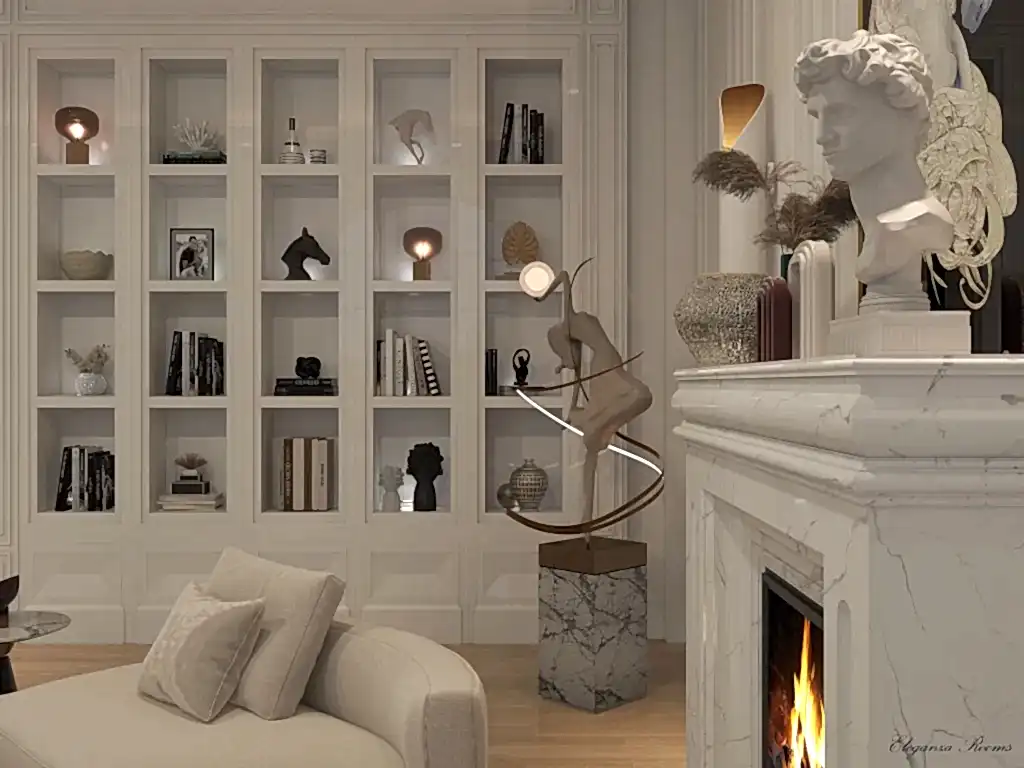 modern french chateau decor