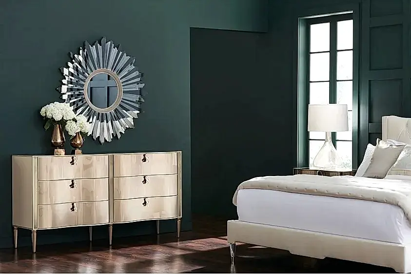 Golden Dresser
