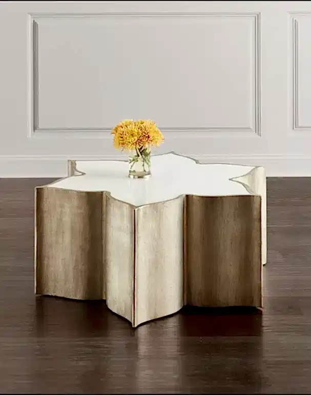 Silver Cocktail Table