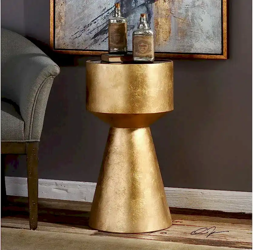 Golden Side Table