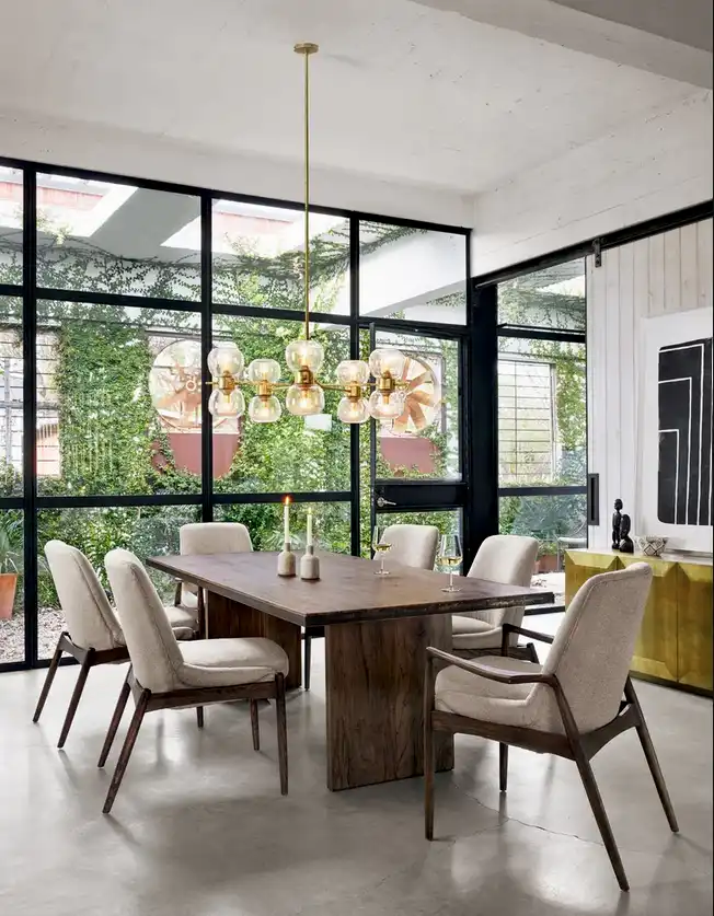 Organic Modern Dining Room