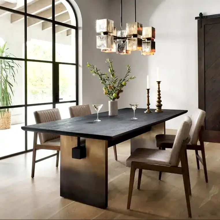 Black Oak Dining Table