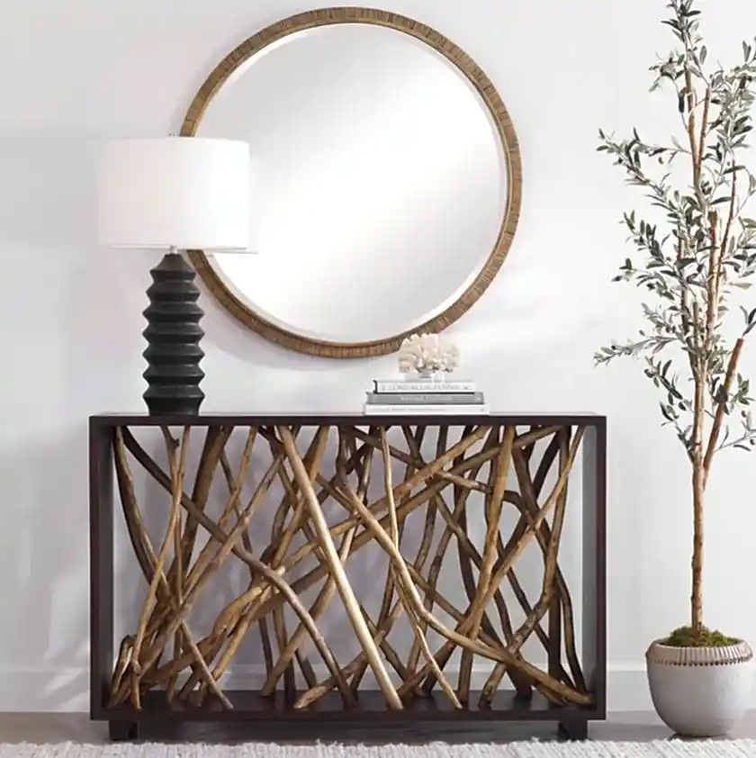 Teak Console Table