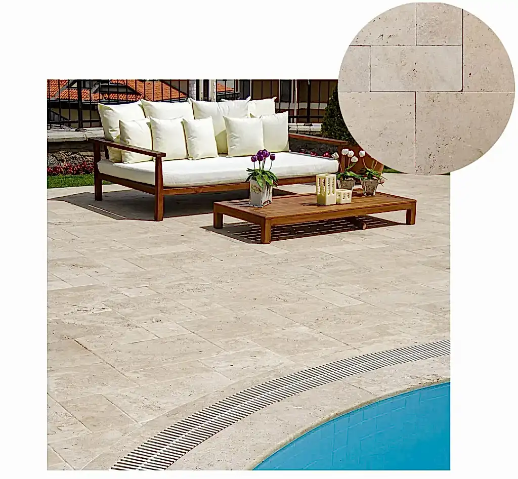 French Pattern Travertine