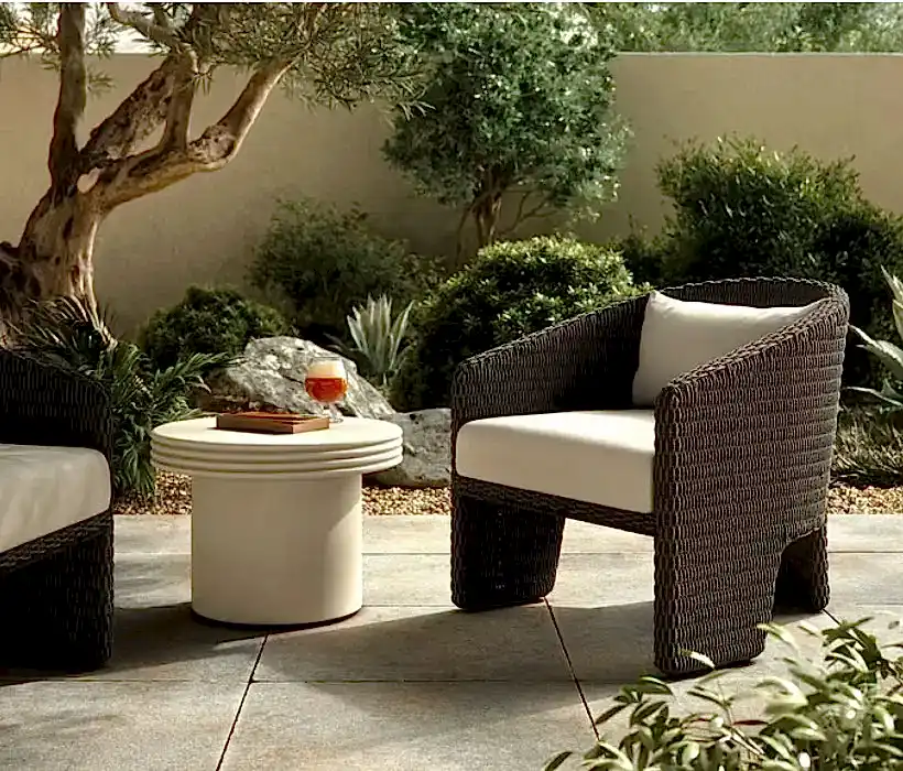 Modern Barrel Chair