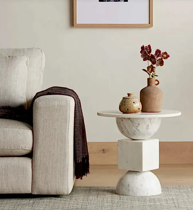 Marble End Table