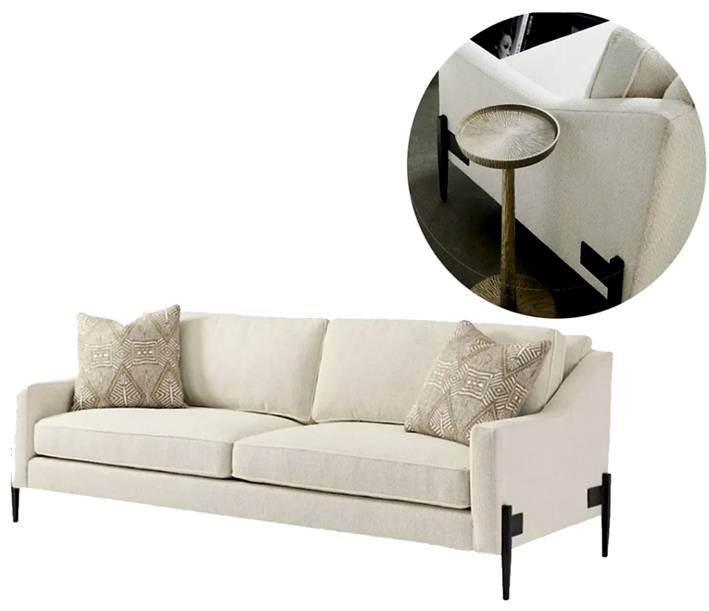 Modern Meets Classic Sofa