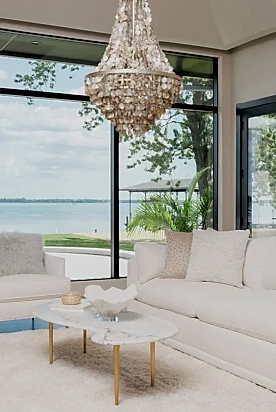 Shell Chandelier