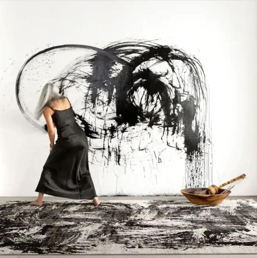 Abstract Rug