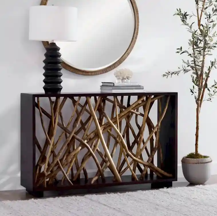 Teak Console Table