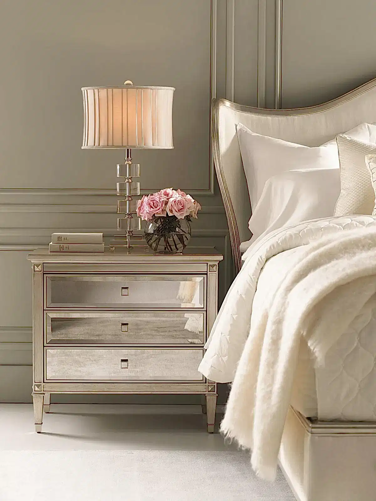 Three Drawer Nightstand
