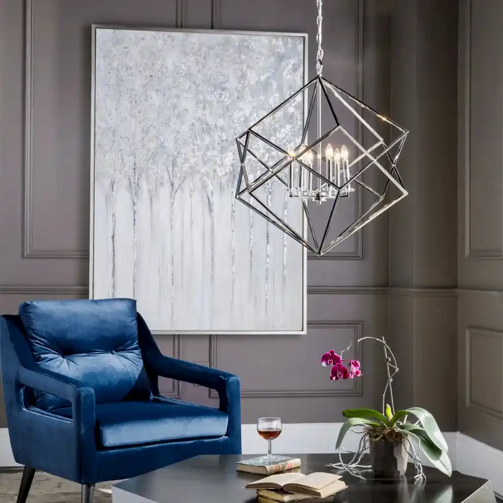 Blue Accent Chair