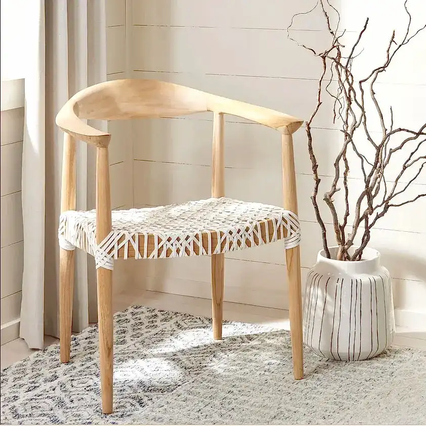 Wooden Accent Chair