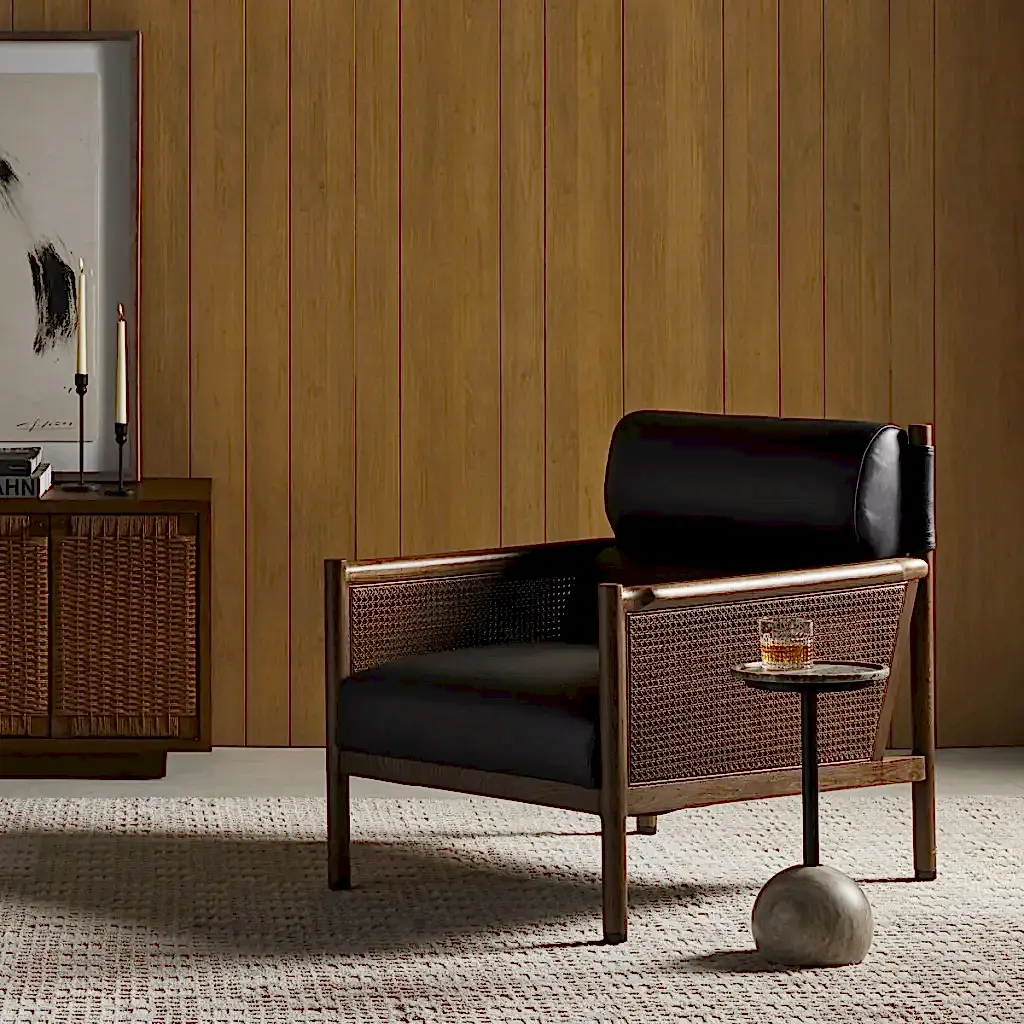 Black Leather Chair