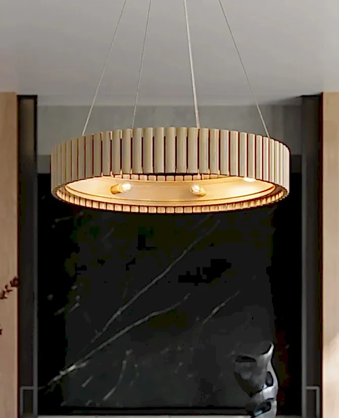 Bamboo Chandelier