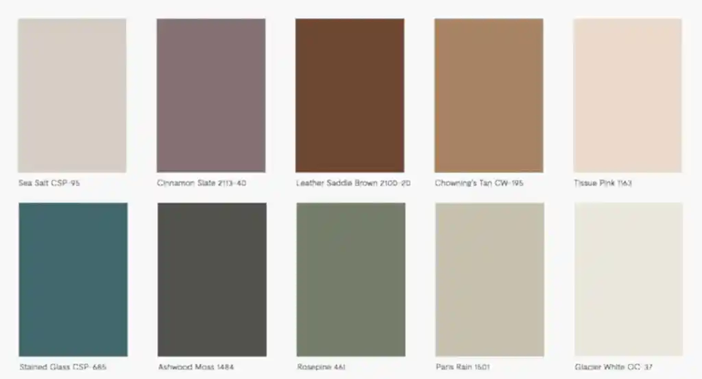 2025 Benjamin Moore Color Trends