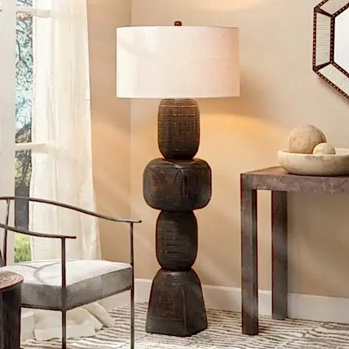 Mango Wood Lamp