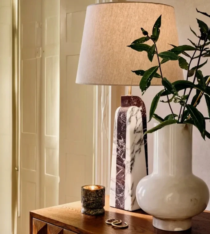 Marble Table Lamp