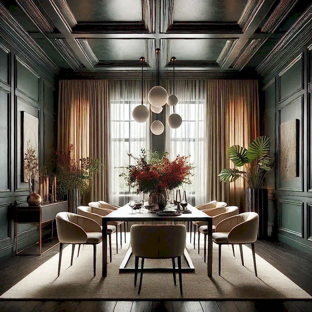 Moody Dining Room