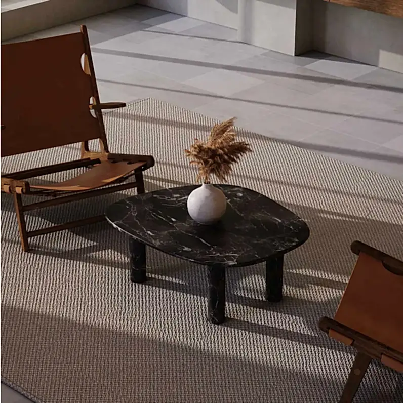 Black Marble Coffee Table 