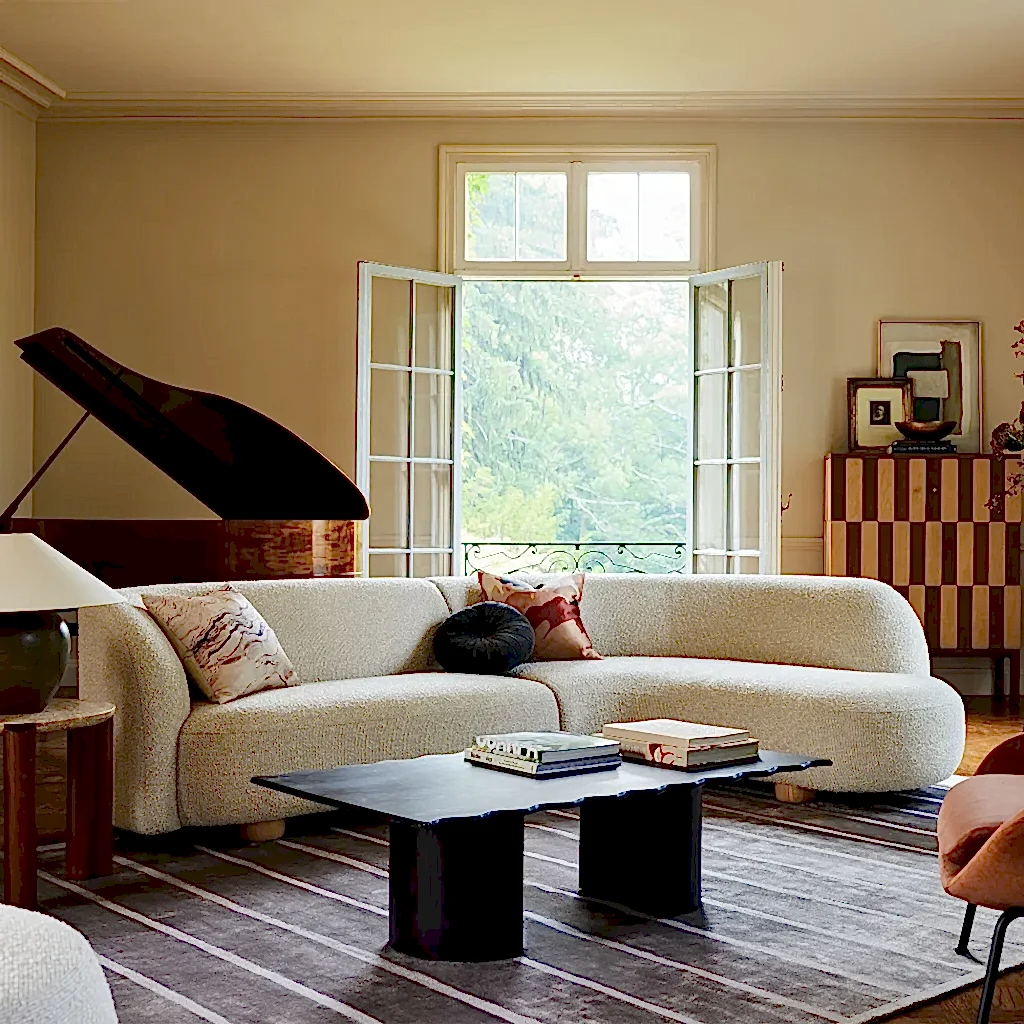 Modern Curved Sofa